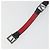 Bracciale VALENTINO Pelle Nero Argento Auth 198840A - vista 16