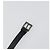 Bracciale VALENTINO Pelle Nero Argento Auth 198840A - vista 8