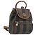 Pequin FENDI Pecan Rucksack PVC Leather Brown Gold Tone Auth 194161 Braun