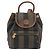 Pequin FENDI Pecan Rucksack PVC Leather Brown Gold Tone Auth 194161 Braun - Ansicht 13