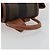 Pequin FENDI Pecan Rucksack PVC Leather Brown Gold Tone Auth 194161 Braun - Ansicht 7
