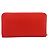 LOEWE Langbeutel aus Leder Rot Gold Auth 198761M Golden - Ansicht 2