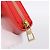 LOEWE Langbeutel aus Leder Rot Gold Auth 198761M Golden - Ansicht 8