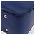 Céline Borsa a mano CELINE Circle in pelle 2way Blu Tono Oro Auth BA14889A - vista 18
