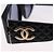 Occhiali da sole CHANEL COCO Mark Matelasse Plastica Nero Oro CC Auth 198824 D'oro - vista 9