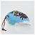 LOEWE Studio Ghibli Howl's Moving Castle Pouch Nylon Blue Auth 167496M - vista 4