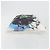 LOEWE Studio Ghibli Howl's Moving Castle Pouch Nylon Blue Auth 167496M - vista 5