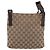 Borsa a tracolla GUCCI GG Canvas Beige Silver 122793 Auth 197038 Argento - vista 3