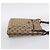 Borsa a tracolla GUCCI GG Canvas Beige Silver 122793 Auth 197038 Argento - vista 5
