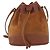 Borsa a Tracolla Burberrys Pelle Camoscio Marrone Oro Auth 196612A D'oro - vista 13