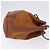 Borsa a Tracolla Burberrys Pelle Camoscio Marrone Oro Auth 196612A D'oro - vista 3