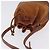 Borsa a Tracolla Burberrys Pelle Camoscio Marrone Oro Auth 196612A D'oro - vista 6