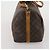 LOUIS VUITTON Monogram Keepall Bandouliere 50 Borsa Boston M41416 LV Auth 193378 Monogramma - vista 4