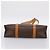 Céline Borsa Tote CELINE Macadam Canvas PVC Pelle Brown Gold Auth ka5704 Marrone D'oro - vista 5