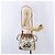 Borsa a tracolla con coulisse GUCCI Flora Canvas White Beige Auth BA14894A Bianco - vista 20