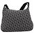 Borsa a tracolla Christian Dior Trotter Canvas Navy Silver Auth 198263 Argento Blu navy - vista 2