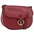 Borsa a tracolla Christian Dior in pelle rossa e oro Auth 196385 Rosso D'oro