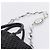 Borsa a mano Miu Miu Matelassé in pelle 2way Argento Nero Auth am12329V - vista 14