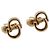 Orecchini Christian Dior metallo Gold Auth 188684 D'oro