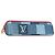 LOUIS VUITTON Monogram Denim Trousse Elizabeth Pen Case Blue GI0444 Auth 195530M Azul