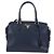 Borsa PRADA Vitterodino in pelle 2way Navy tono oro Auth BA14804V Blu navy - vista 13