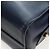 Borsa PRADA Vitterodino in pelle 2way Navy tono oro Auth BA14804V Blu navy - vista 17