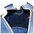 Borsa PRADA Vitterodino in pelle 2way Navy tono oro Auth BA14804V Blu navy - vista 24
