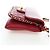 Borsa CHANEL Mini Matelasse 20 con catena in pelle d'agnello 2 vie rossa e oro CC Auth 196377M Rosso D'oro - vista 5