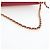 Borsa CHANEL Mini Matelasse 20 con catena in pelle d'agnello 2 vie rossa e oro CC Auth 196377M Rosso D'oro - vista 7