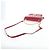 Borsa CHANEL Mini Matelasse 20 con catena in pelle d'agnello 2 vie rossa e oro CC Auth 196377M Rosso D'oro - vista 9