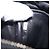 Borsa a tracolla PRADA Ribbon in pelle nera e oro Auth 196349A Nero D'oro - vista 12