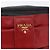 Borsa a tracolla PRADA Ribbon in pelle nera e oro Auth 196349A Nero D'oro - vista 17