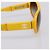 Occhiali da sole CHANEL COCO Mark Plastica Giallo Argento CC Auth 198826A - vista 5