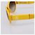 Occhiali da sole CHANEL COCO Mark Plastica Giallo Argento CC Auth 198826A - vista 7