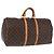 LOUIS VUITTON Monogram Keepall 55 Boston Bag M41424 LV Auth 194931V Monogramma