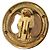 Orecchini perle CHANEL metallo Gold Tone CC Auth 198846 - vista 10