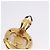 Orecchini perle CHANEL metallo Gold Tone CC Auth 198846 - vista 8