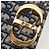 Borsa a mano Christian Dior Trotter Canvas Diorissimo Navy Gold Auth 196320M D'oro Blu navy - vista 20