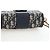 Borsa a mano Christian Dior Trotter Canvas Diorissimo Navy Gold Auth 196320M D'oro Blu navy - vista 6