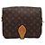 LOUIS VUITTON Monogram Cartouchiere GM Shoulder Bag M51252 LV Auth BA15202 Monogramma - vista 13