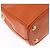 Saffiano Borsa a Mano PRADA Pelle Safiano 2way Orange Gold Auth BA15151 D'oro Arancione - vista 18