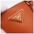 Saffiano Borsa a Mano PRADA Pelle Safiano 2way Orange Gold Auth BA15151 D'oro Arancione - vista 21