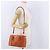 Saffiano Borsa a Mano PRADA Pelle Safiano 2way Orange Gold Auth BA15151 D'oro Arancione - vista 28