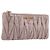 Pouch Miu Miu in pelle rosa oro Auth 196689A D'oro
