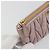 Pouch Miu Miu in pelle rosa oro Auth 196689A D'oro - vista 8