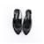 Chanel Coco Mark Leder x Glitter Pumps in Schwarz G37586, Größe EU 37 C  - Ansicht 5
