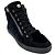 Sneakers alte Chanel in velluto nero