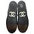 Sneakers alte Chanel in velluto nero - vista 6
