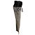 Vaqueros de denim Amiri Black Washed Grey Black con ribete de cuero negro - vista 2