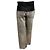 Vaqueros de denim Amiri Black Washed Grey Black con ribete de cuero negro - vista 3
